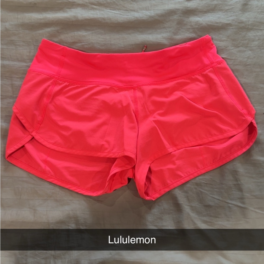Lululemon Athletica Women's Bright Pink Athletic Shorts